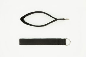 Long straps / knee straps 50cm single looped